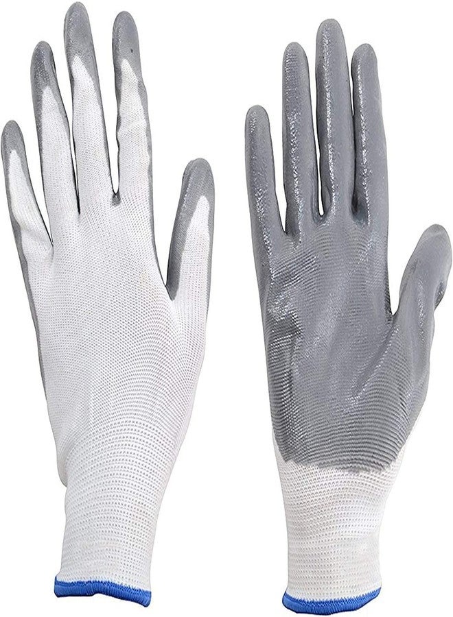 SMRITY Nylon Safety Hand Gloves ,Anti Cut ,Cut Rasistance ,Industrial ,Agriculture ,Hand Glove (Pack Of 48+7 FREE) - Image 4